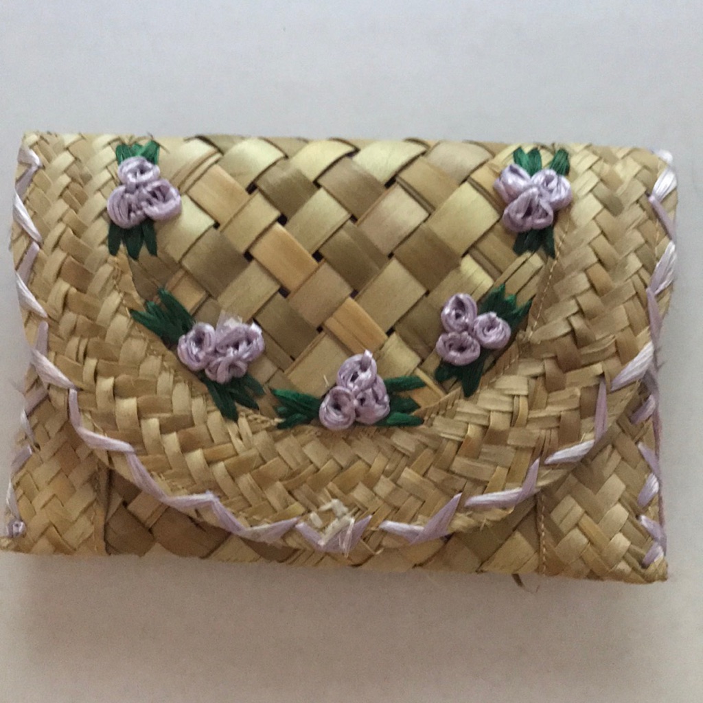 Last Call Straw Wallet